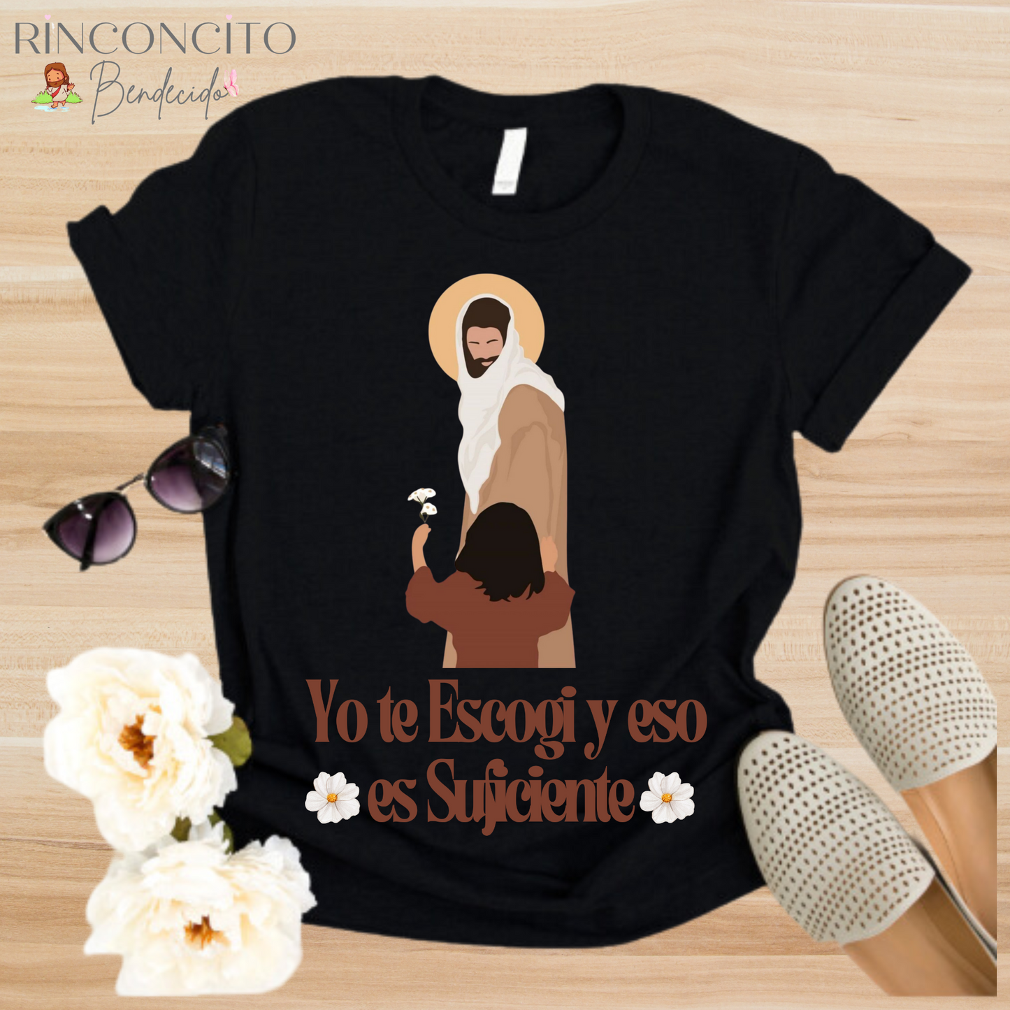 Yo te escogi y eso es Suficiente Camiseta Algodon