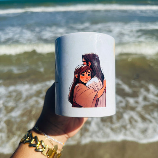 Taza 11 oz En mi Debilidad tu eres mi fortaleza